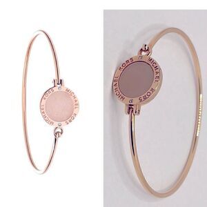 Bangle bracelet MICHAEL KORS rose gold tone